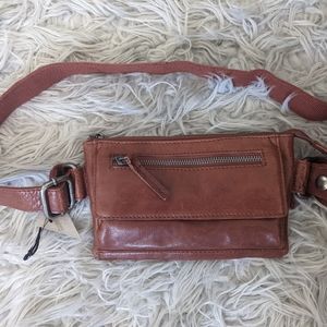Spikes & Sparrow Leather Waist Bag Fanny Pack